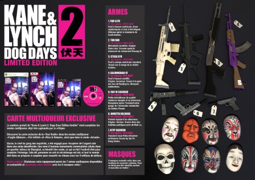 Kane & Lynch 2: dog days - édition limitée [Importación francesa]