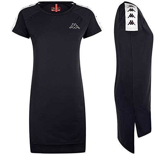 Kappa Aurion 222 Banda Vestido, Mujer, Negro, M