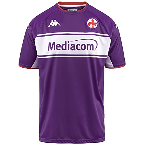 Kappa Camiseta de competición, réplica oficial de la Fiorentina, 2021/22, personalizable con nombres y números de jugadores Castrovilli Vlahovic Gonzalez