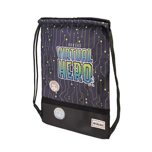 Karactermania Virtual Hero OMG-Storm Turnbeutel Bolsa de Cuerdas para el Gimnasio 48 Centimeters Multicolor (Multicolour)
