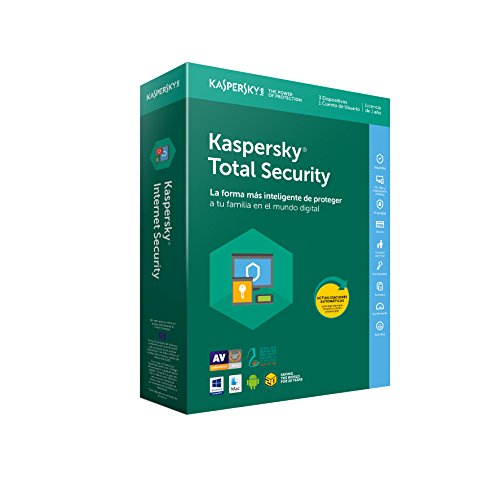 Kaspersky Lab - Antivirus Kaspersky Total Security 2018, 5 Dispositivos