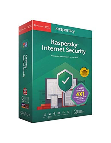 Kaspersky Software ANTIVIRUS 2020 Internet Security MULTIDEVICE 4 LICENCIAS