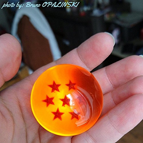 Katara Ball Z Con Caja Juego De 7 Bolas De Dragón Son Goku Con Estrellas Correspondientes, Cosplay, color naranja, 4 cm (1737)