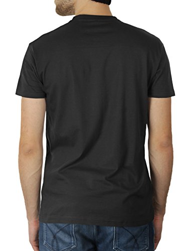 KaterLikoli Keep Calm and Winn Battle Royale pubg Player Unknown Battlegrounds - Camiseta para hombre Profundo Negro XL