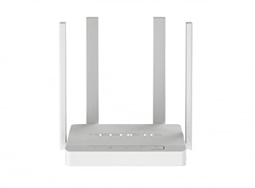 KEENETIC Carrier-DSL(KN-2111) AC1200 2,4/5,0 GHz Mesh Wi-Fi VDSL/ADSL2+ Modem Router con 4 puertos Smart Switch, puerto USB, toda la casa y SMB/instrucciones e interfaz multilingües incluyendo español
