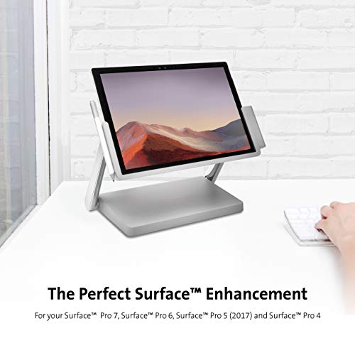 Kensington SD7000 Replicador de Puertos para Surface Pro, Emite en 4K Mediante HDMI y DisplayPortmultimodo, 4 Puertos USB, 1 Puerto Ethernet Gigabit con Capacidad de Carga