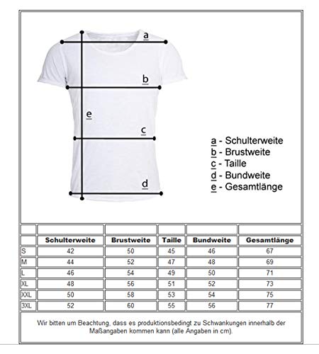 KEY LARGO MT Razor Blade v-Neck Offwhite - Camiseta para hombre 1001 Offwhite M