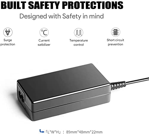 KFD 14V 2,14A Cargador Adaptador de Corriente para Samsung C27F396F S24F356F S22F350FHU Monitor S24D300 S24D300BL AD-3014 S24D300H S24D340 S24D340H S24D300HL S24D340HS S24D340HSA S24D340HLA S24D390HL