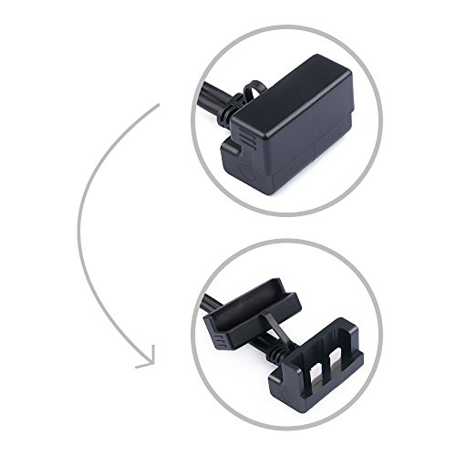 KFD DC17,4V Adaptador Fuente de alimentación para DJI Phantom 3 Standard Professional Advanced Professional (Pro) DJI Quadcopter Drone &Remote Control Cargador de batería