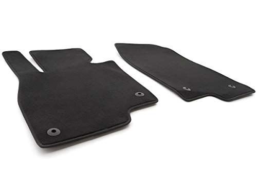 kh Teile Alfombrillas para Mazda III 3 (BM) a partir de 2013, calidad prémium, terciopelo, 2 piezas