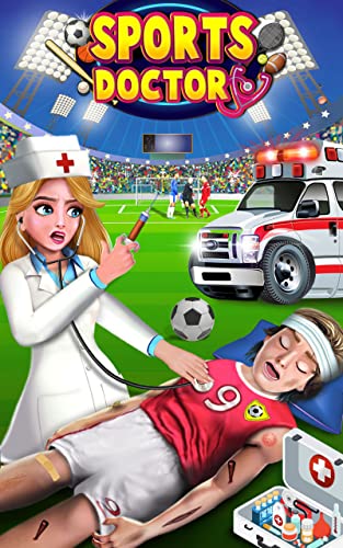 Kids Sports Doctor Surgery Games- Treat Soccer Injured Players in Emergency Hospital Game. Be the Best Surgeon in Sports Doctor Games- Best Soccer Games for Kids