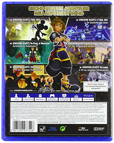 KINGDOM HEARTS HD 1.5 & 2.5 ReMIX (PlaysStation PS4). Sprachausgabe: Englisch: "Text und Untertitel: Deutsch, Englisch, ...".