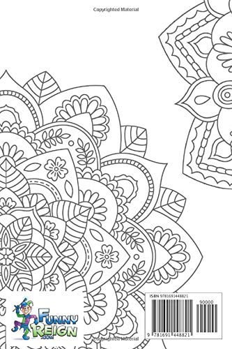 Kings Royal Knights Coloring Book 6x9 Pocket Size Edition: Color Book with Black White Art Work Against Mandala Designs to Inspire Mindfulness and ... Great for Drawing, Doodling and Sketching.