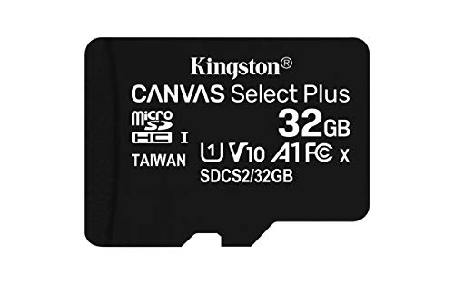 Kingston Canvas Select Plus Tarjeta microSD, SDCS2/32GBSP Class 10