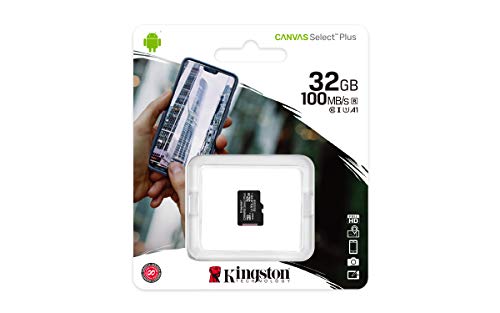 Kingston Canvas Select Plus Tarjeta microSD, SDCS2/32GBSP Class 10
