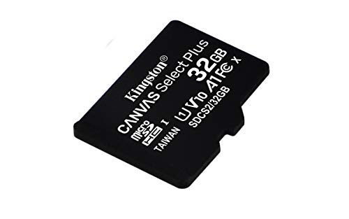 Kingston Canvas Select Plus Tarjeta microSD, SDCS2/32GBSP Class 10