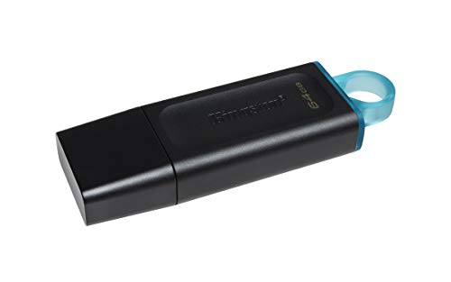 Kingston DataTraveler Exodia DTX/64GB Unidad Flash USB 3.2 Gen 1 - con capuchón Protector y Llavero en múltiples Colores