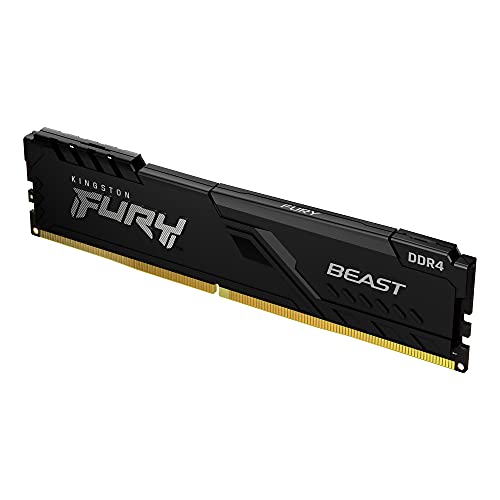 Kingston FURY Beast 8GB (2x4GB) 3200MHz DDR4 CL16 Memoria para Ordenadores de sobremesa Kit de 2 KF432C16BBK2/8