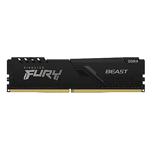 Kingston FURY Beast 8GB (2x4GB) 3200MHz DDR4 CL16 Memoria para Ordenadores de sobremesa Kit de 2 KF432C16BBK2/8
