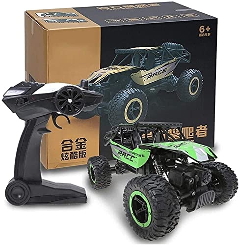 Kioiien Juguete para niños Control Remoto Coche Alta Velocidad Fuera de Carretera RC Vehículo de Carreras RC Coche 2.4GHz Relation Race Race Buggy Racing Truck Coche Bigfoot Car Cumpleaños Regalo for