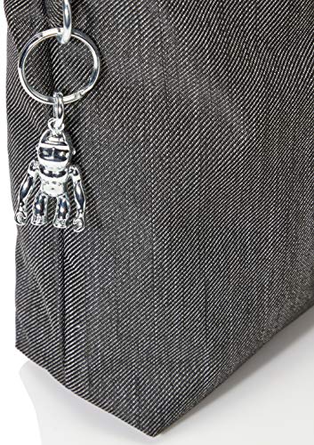 Kipling ELSIL Peppery Computador de pescar, Negro (Black Peppery)