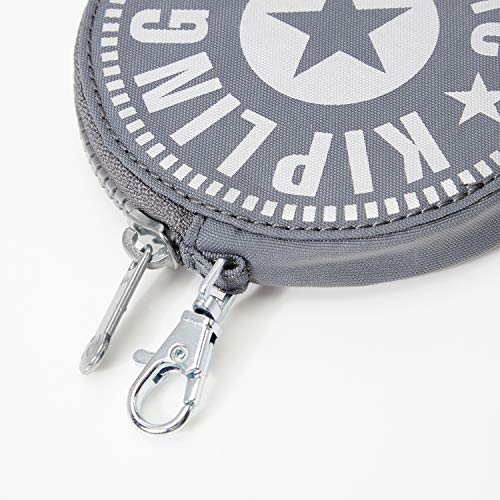 KiplingMarguerite NcMujerCarterasGris (Dark Carbon Y)10.5x10.5x1.5 Centimeters (B x H x T)