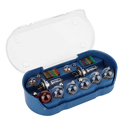 Kit de bombilla + fusible, 30 piezas H7 12V 55W Auto Coche Kit de fusible de bombilla de emergencia Repuestos universales