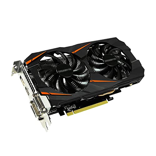 kitbooly Tarjeta gráfica Tarjetas de vídeo Fit for NVIDIA Geforce GTX 1060 WINDFORCE OC de 3 GB integradas con Memoria GDDR5 de 192 bits de 3 GBTarjeta Gráfica