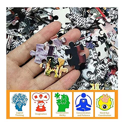 KKLLHSH Puzzles 1000 Piezas Adultos, Perro dálmata, Rompecabezas De Madera 50X75Cm, Puzzle De Rompecabezas Decoración del Hogar De 1000 Pc para Los Adultos Y Los Niños