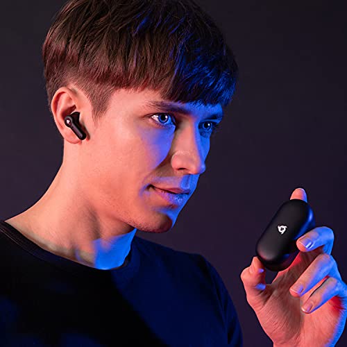 KLIM™ Pods - Auriculares inalámbricos Bluetooth + Excelente Sonido + Óptimo Aislamiento + Emparejamiento fácil y rápido + Batería de Larga duración 30H + Cascos Bluetooth NUEVOS 2020