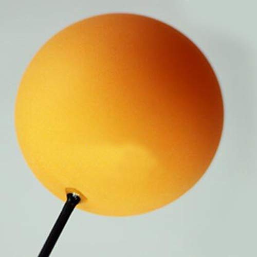 KMDSM Ping-Pong, Elevador elástico Suave del Eje Mesa de Ping Pong Autoformación Artefacto Mesa de Ping Pong Pelota de Entrenamiento Inicio Practicar Bola, Amarillo (Altura de elevación 155 cm)