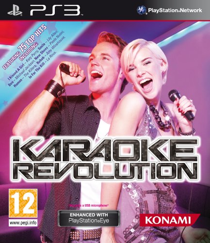 Konami Karaoke Revolution - Game Only (PS3) vídeo - Juego (PlayStation 3, Música, E12 + (Everyone 12 +))