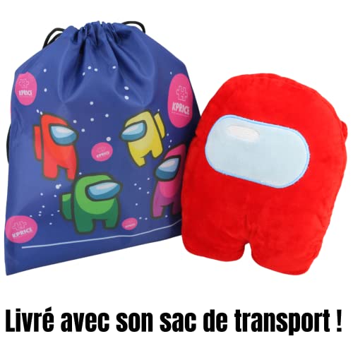 KPRICE Among US - Peluche de peluche (20 cm), color rojo