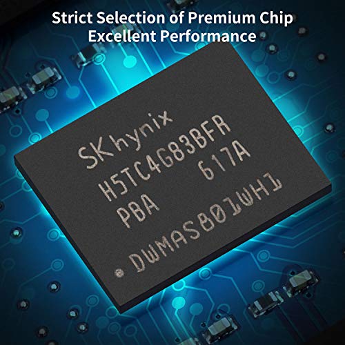 Kuesuny Kit de 16 GB (2 x 8 GB) DDR3 1600 MHz Udimm Ram PC3-12800 PC3-12800U 1.5V CL11 240 Pin 2RX8 Dual Rank Non-ECC sin búfer de escritorio Memoria RAM Módulo Actualización