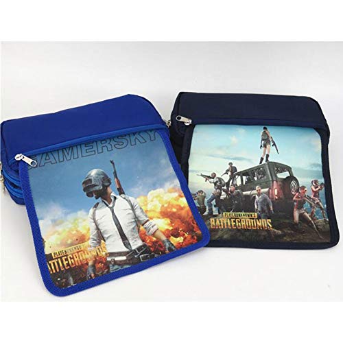 La Caja de lápiz PUBG Bolsa con Cremallera de Gran Capacidad de la Pluma Bolsas Oficina de la Escuela Estudiante de la Bolsa de Almacenamiento de Suministros (Color : E)