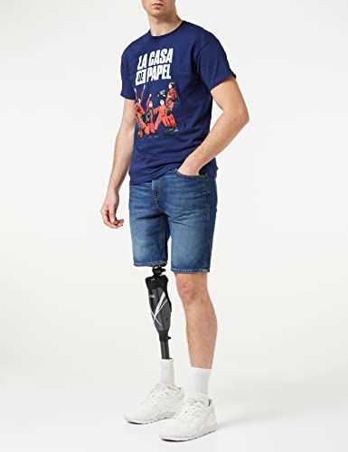 La Casa De Papel Celebrando el Dinero Heist Camiseta para Hombre Armada S