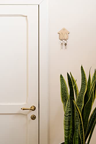 LAC - Organizador de Llaves con 2 Llaveros de Pareja | Regalos originales aniversario mujer y hombre | Llavero Para Parejas | Regalo de San Valentín, Navidad, Casa Nueva, Cumpleaños Novio Chica