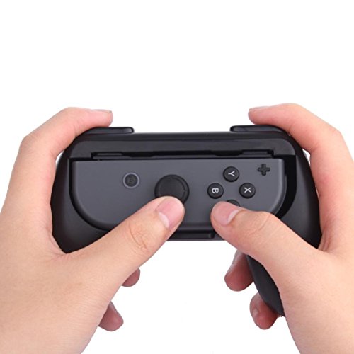Lammcou JoyCon Mango, Interruptor Soporte ergonómico del Controlador Joycons Accesorio Cubierta Protectora Hand Grips Accessories