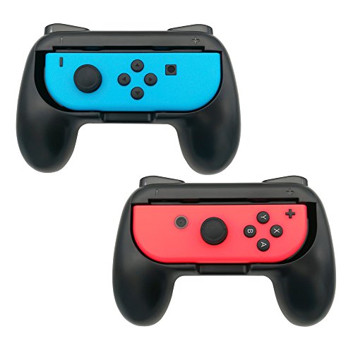 Lammcou JoyCon Mango, Interruptor Soporte ergonómico del Controlador Joycons Accesorio Cubierta Protectora Hand Grips Accessories