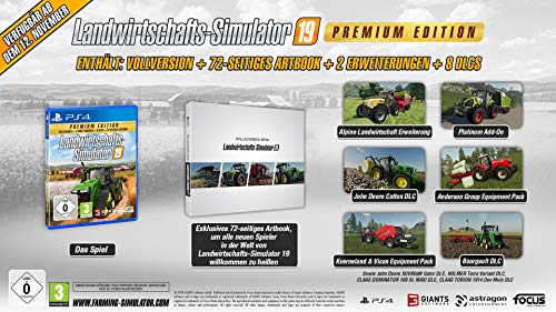 Landwirtschafts-Simulator 19 - Premium Edition [Importación alemana]