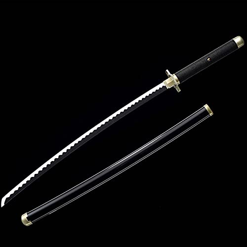 LANHA Hecho a Mano Espada de bambú samurái Sauron Katana, Samurái Kendo Katana de bambú marcial para Cosplay Purpose Ninja Sword Toy 103cm (Opción Multiple)
