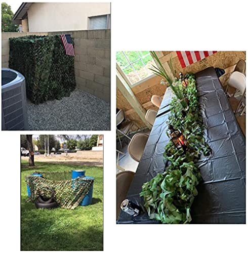 Lanrui Ropa Militar Summer Jungle Camo Net Outdoor, Sun Shelter Game Game Party Ocultar Posición Decoración Net, Military Camping Disparo de Caza Deporte, Persianas duraderas sin Usar Red Camuflaje