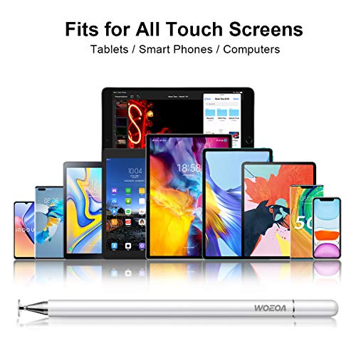 Lápiz Stylus Capacitivo Universal con Dibujo Guante, WOEOA Stylus Pen, Bolígrafos Digitales para Pantalla Táctil Ipads, iPad Mini, Samsung,Teléfonos móviles,Smartphones y Tabletas
