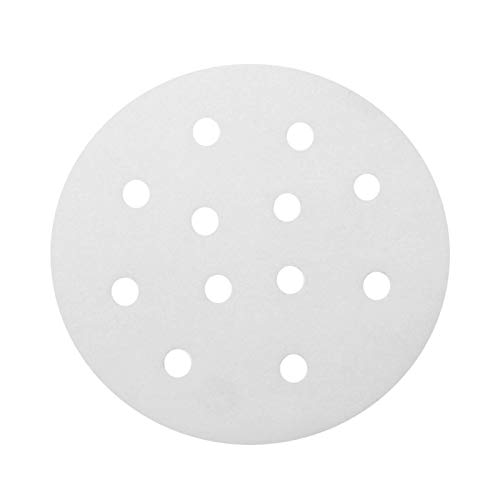 Lcuihong-Mat 50pcs Bamboo Basket Steamer Papel Cocina Bamboo Steamer Dim Sum Paper Steam Tapete Antiadherente Redondo, Resistente al Calor (Color: 10 Pulgadas)