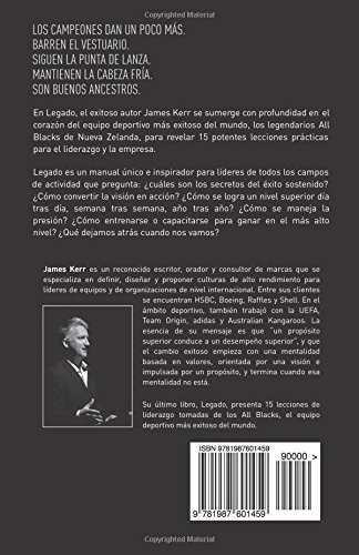 Legado: 15 Lecciones sobre liderazgo