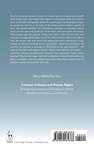 Legal Aid Lawyers and the Quest for Justice