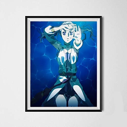 Legend of Bounty Hunter Asta Noelle Yami Clover - Lienzo de anime japonés (20 x 20 cm), sin marco, juego de 6