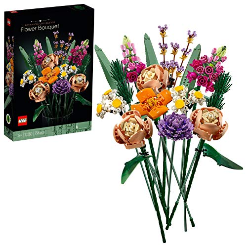 LEGO 10280 Creator Expert Botanical Ramo de Flores, Set de Construcción, Manualidades para Adultos, Colección Botánica