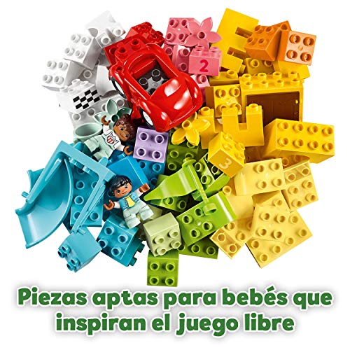 LEGO 10914 Duplo Classic Caja de Ladrillos Deluxe, Juego Educativo, Juguete de Construcción con Almacenaje para Bebés 1,5 año