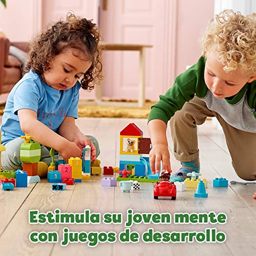 LEGO 10914 Duplo Classic Caja de Ladrillos Deluxe, Juego Educativo, Juguete de Construcción con Almacenaje para Bebés 1,5 año